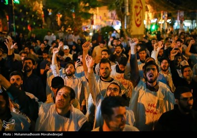 اجتماع ضد صهیونیستی در میدان فلسطین تهران- عکس خبری تسنیم