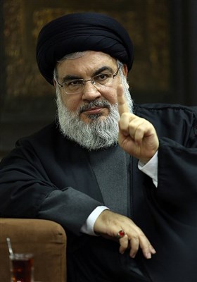 شهید سیدحسن نصرالله دبیرکل حزب‌الله لبنان