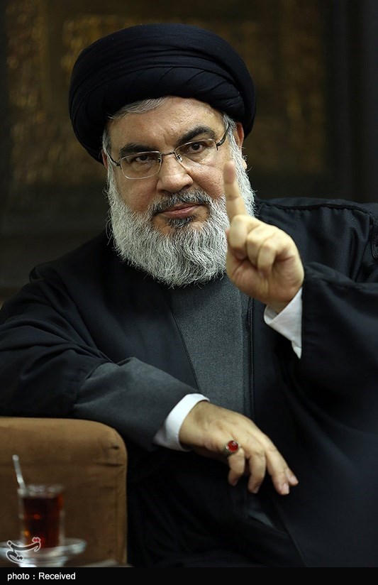 شهید سیدحسن نصرالله دبیرکل حزب الله لبنان- عکس خبری تسنیم