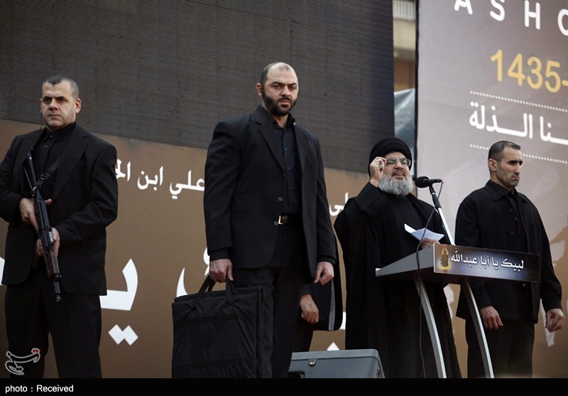 شهید سیدحسن نصرالله دبیرکل حزب الله لبنان- عکس خبری تسنیم