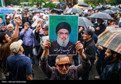 People Mourn for Nasrallah in Tehran