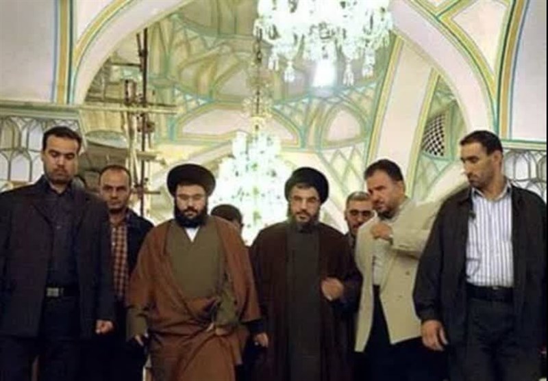 تشرف شهید سید حسن نصرالله به حرم حضرت عبدالعظیم (ع)- عکس صفح ...