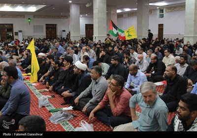 قیام هرمزگانی ها در محکومیت ترور شهید سیدحسن نصرالله