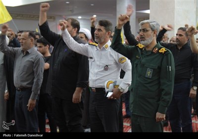 قیام هرمزگانی ها در محکومیت ترور شهید سیدحسن نصرالله