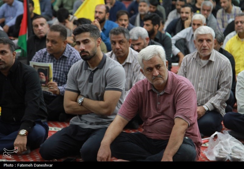 نصرالله،شهيد،بندرعباس،هرمزگان،امت،ترور،دشمن،مقاومت،علم،اشاره ...
