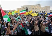 تجمع مردم اصفهان در محکومیت ترور سید حسن نصرالله 