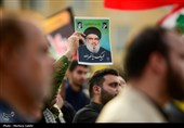 تجمع مردم اصفهان در محکومیت ترور سید حسن نصرالله 