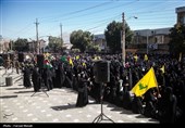  اجتماع  مردمی در محکومیت جنایات اسرائیل و شهادت سیدحسن نصرالله در کرمانشاه