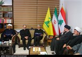 مراسم عرض تسلیت در دفتر حزب الله لبنان - تهران
