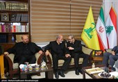 مراسم عرض تسلیت در دفتر حزب الله لبنان - تهران