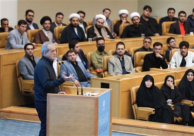 نخبگان،اشاره،سخنراني،علمي،مراسم،پرداخت،دكتر،ملي،تأكيد،شهيد،ه ...