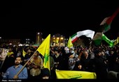 شادی مردم از حمله موشکی به رژیم صهیونیستی -اصفهان