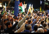 شادی مردم از حمله موشکی به رژیم صهیونیستی -اصفهان