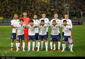 دیدار تیم‌های فوتبال سپاهان ایران و استقلال تاجیکستان