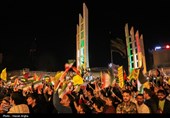 شادی مردم از حمله موشکی به رژیم صهیونیستی - زنجان