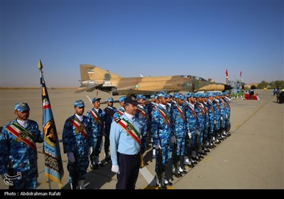 استقبال از پیکر شهید محمد خاکی زاده در پایگاه نوژه همدان