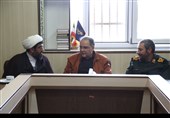 دیدار استاندار زنجان با فرمانده سپاه استان به مناسبت عملیات غرورآفرین وعده صادق 2