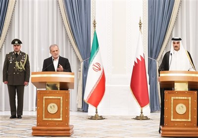 Iranian President Stresses Bolstering Ties with Qatar in Various Fields