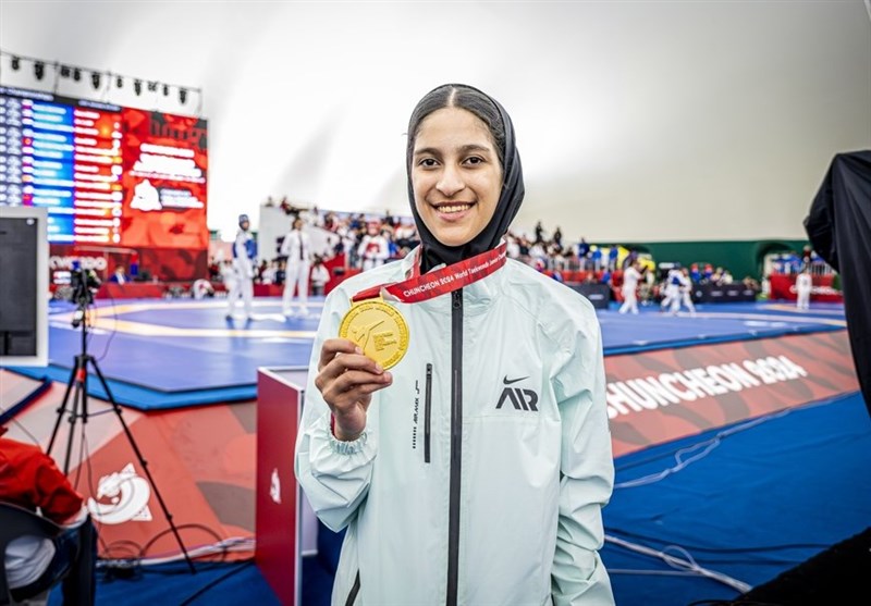 Iran Taekwondo Athlete Nasiri Very Happy for World Championship Experience