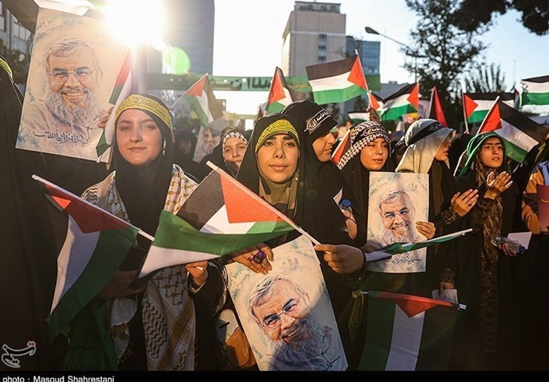 Service Held in Tehran in Remembrance of Nasrallah