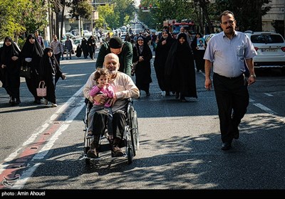 درحاشیه نماز جمعه تهران به امامت مقام معظم رهبری