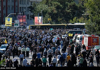 درحاشیه نماز جمعه تهران به امامت مقام معظم رهبری