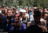 Tehran’s Musalla Swarms with People Attending Friday Prayer