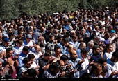 Tehran’s Musalla Swarms with People Attending Friday Prayer