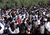 Tehran’s Musalla Swarms with People Attending Friday Prayer