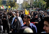 Tehran’s Musalla Swarms with People Attending Friday Prayer