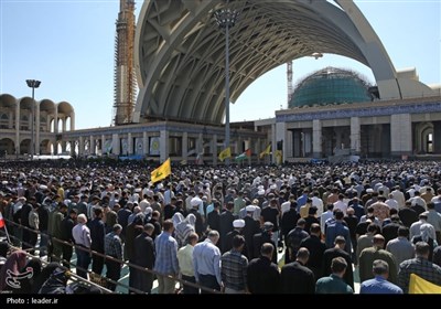 نماز جمعه تهران و مراسم بزرگداشت شهید سیدحسن نصرالله