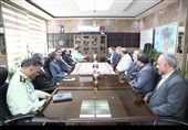 دیدار استاندار زنجان با رئیس پلیس استان به مناسبت هفته فراجا