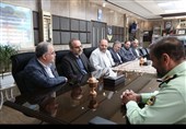 دیدار استاندار زنجان با رئیس پلیس استان به مناسبت هفته فراجا