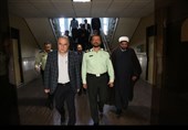 دیدار استاندار زنجان با رئیس پلیس استان به مناسبت هفته فراجا