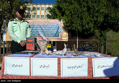 کشفیات فراجا استان فارس و نشست خبری فرمانده انتظامی فارس در هفته نیرو انتظامی