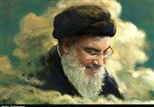 نقاشی دیجیتالی هنرمند بوشهری برای شهید سیدحسن نصرالله