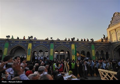 آیین جشن و سرور سالروز ولادت حضرت عبدالعظیم (ع) برگزار شد