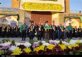 آیین جشن و سرور سالروز ولادت حضرت عبدالعظیم (ع)‌ + فیلم