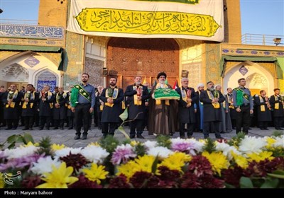 آیین جشن و سرور سالروز ولادت حضرت عبدالعظیم (ع) برگزار شد