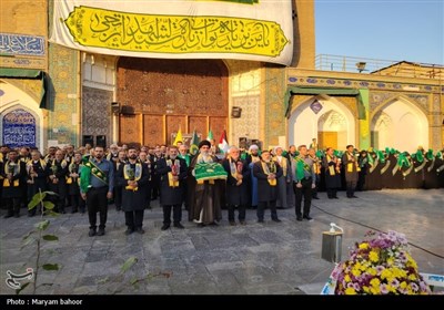 آیین جشن و سرور سالروز ولادت حضرت عبدالعظیم (ع) برگزار شد