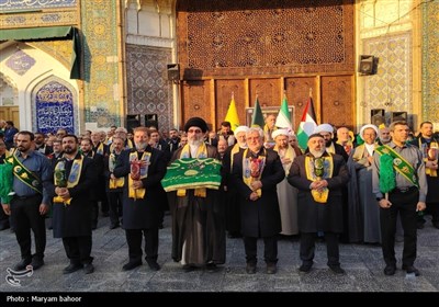 آیین جشن و سرور سالروز ولادت حضرت عبدالعظیم (ع) برگزار شد