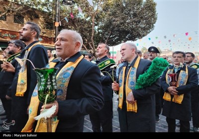 آیین جشن و سرور سالروز ولادت حضرت عبدالعظیم (ع) برگزار شد