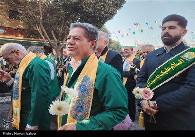 آیین جشن و سرور سالروز ولادت حضرت عبدالعظیم (ع) برگزار شد