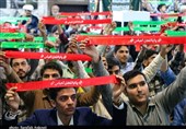 اجتماع دانشجویان کرمانی در نخستین سالگرد طوفان الاقصی+فیلم