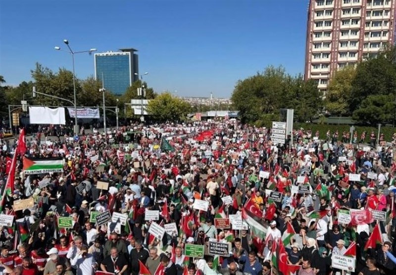 Türkiye Genelinde Filistin&apos;e Destek Gösterileri Düzenlendi