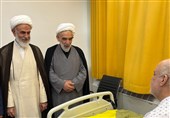 Leader Gives Gift to Iran’s Envoy Injured in Beirut