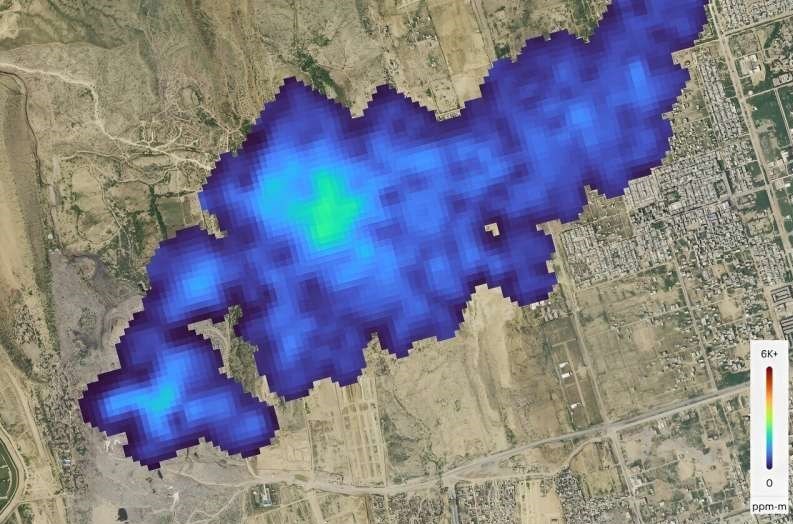 &quot;ناسا&quot; نخستین تصاویر از انتشار گازهای گلخانه‌ای را منتشر کرد