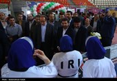بازدید استاندار همدان از نمایشگاه و جشنواره بزرگ ورزشی عزت و پیشرفت