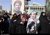 آیین تشییع پیکرشهید سردار عباس نیلفروشان در مشهد