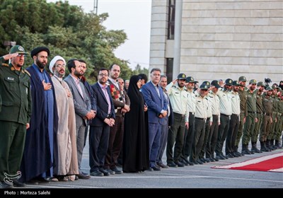 ورود پیکر مطهر شهید نیلفروشان به اصفهان